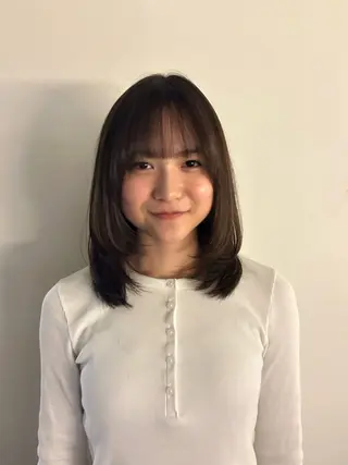 ミディアム NanaKo 表参道 レイヤー/ハッシュのヘアスタイル