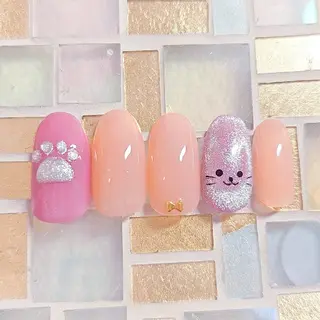 ネイル 手描きアート&推し活 🌟Wisteriaのネイルデザイン