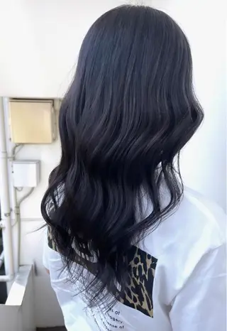 ロング カラー ヘアアレンジ ハイトーンカラー 🦋yuri🦋のヘアスタイル