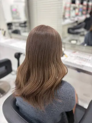 ロング カラー ヘアアレンジ さくら🍒 暖色カラー/髪質改善のヘアスタイル