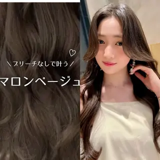 ロング カラー 鈴木琴菜/ 仙台/透明感カラー️のヘアスタイル