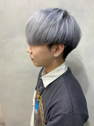 ミディアム カラー メンズ FAAM Tsuneのヘアスタイル