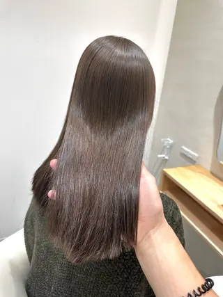 ロング カラー 矢野 晃平のヘアスタイル