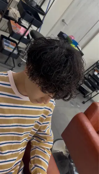 パーマ ❤️🔥京都メンズ パーマ心音❤️🔥のヘアスタイル