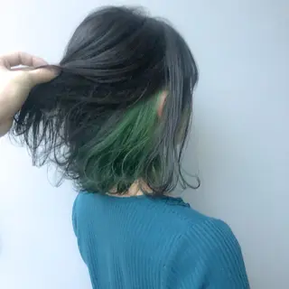 ミディアム カラー パーマ ヘアアレンジ メンズ kenta GATTACAのヘアスタイル