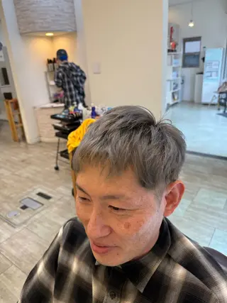 ショート メンズ 永井 天斗のヘアスタイル