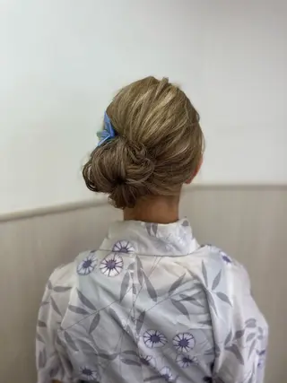ヘアアレンジ 横浜ヘアメ髪質改善 カラー🎀💘みさきのヘアスタイル