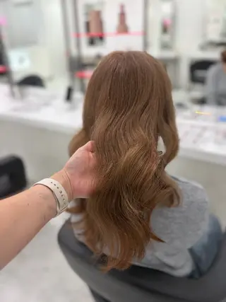 ロング カラー ヘアアレンジ さくら🍒 暖色カラー/髪質改善のヘアスタイル