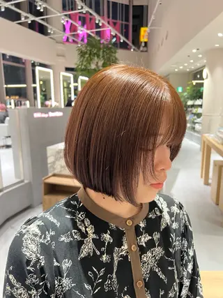カラー kako ショート ボブのヘアスタイル