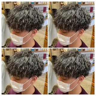 パーマ メンズ メンズパーマ特化 望月謙二郎のヘアスタイル