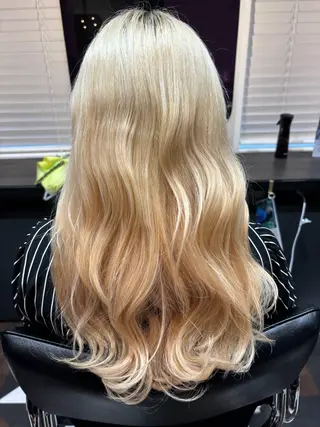 ロング カラー 沢井涼人 ✂︎ 艶髪のヘアスタイル