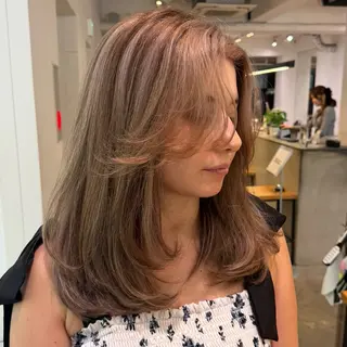 ロング カラー 新宿東口から5分 ALBUM/こはるのヘアスタイル