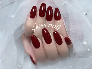 ネイル テンニン💞 gloss nailのネイルデザイン