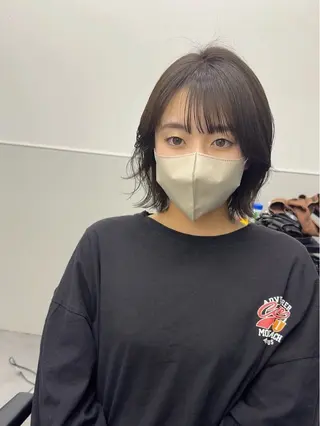 ミディアム 韓国ヘア🇰🇷 スズキのヘアスタイル