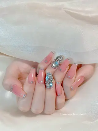 ネイル Lavender nail·中島公園のネイルデザイン