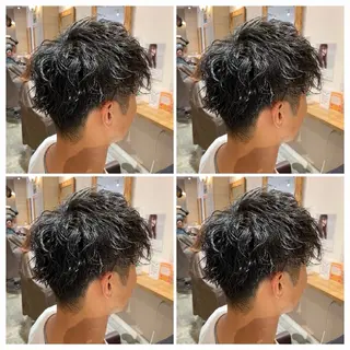 パーマ メンズ メンズパーマ特化 店長望月謙二郎のヘアスタイル