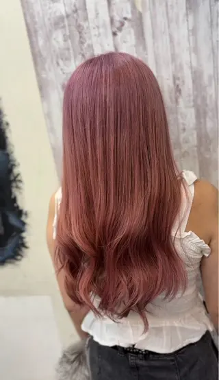 ロング カラー はやと【エクステ ×ブリーチ特化】のヘアスタイル