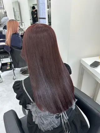 セミロング rio🧚🏻♀️ 暖色/グレージュのヘアスタイル