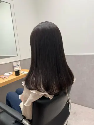 ロング カラー 𝒢𝒾𝓇𝓁𝓎 ⑅　𝓎𝓊𝓀𝒶のヘアスタイル
