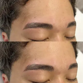 メンズ アイブロウ 似合わせ眉×まつ毛 💫Nozomiのマツエク・マツパデザイン