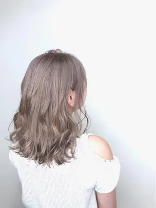 ミディアム カラー AI 高田馬場店のヘアスタイル