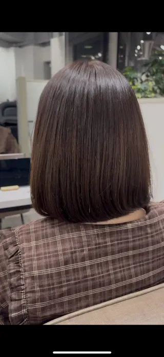 ミディアム ミツイシ ユウワのヘアスタイル