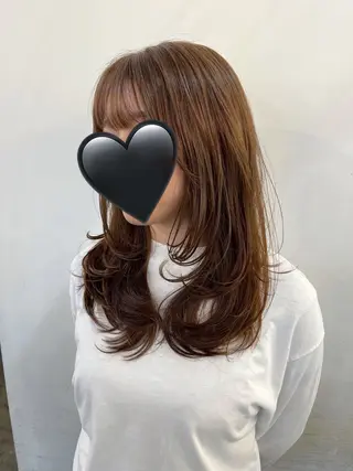 ロング カラー 🌛ダブルカラー 🌜SAYAKAのヘアスタイル