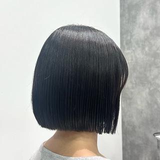ミディアム カラー 似合わせボブ 🌻 北澤七海のヘアスタイル