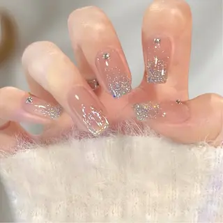 ネイル 長さ出し専門パーツ jenniferのネイルデザイン