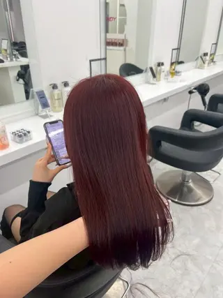 カラー 【技術モデル募集】 THEATER仙台のヘアスタイル
