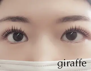 マツエク・マツパ giraffe   💎camel のマツエク・マツパデザイン