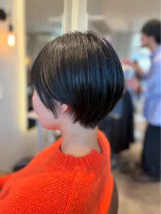 ショート 落合 美穂のヘアスタイル