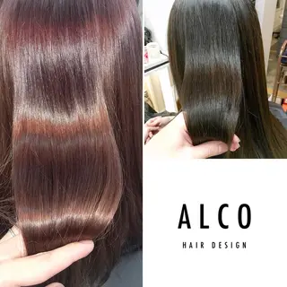 セミロング ワタイショウタ 髪質改善✨眉毛サロンのヘアスタイル