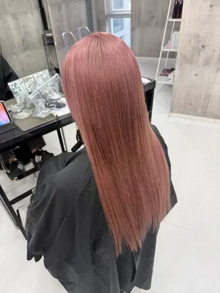 ロング カラー メンズ 原色、デザインカラー オタク美容師かずきのヘアスタイル
