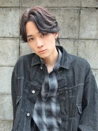 ショート メンズ 【ニュアンスパーマ】 西岡拓海のヘアスタイル