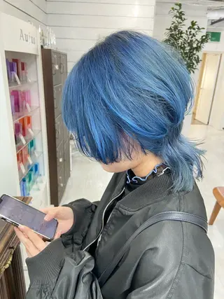 ミディアム カラー 札幌ブリーチカラー/ ダブルカラー/ドイのヘアスタイル