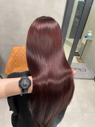 カラー Azu🩰/アレンジ /透明感カラー🎀/のヘアスタイル