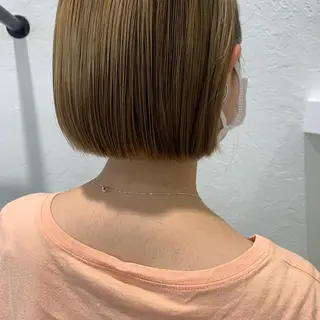 ショート ブリーチなしWカラー ／レイヤー🎀マリノのヘアスタイル