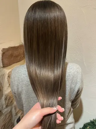 ロング 田仲 彩乃のヘアスタイル