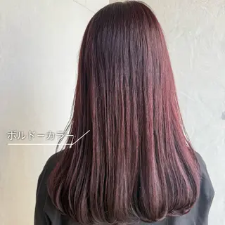 ロング カラー 美髪矯正/ベージュ カラー🧸綾里のヘアスタイル