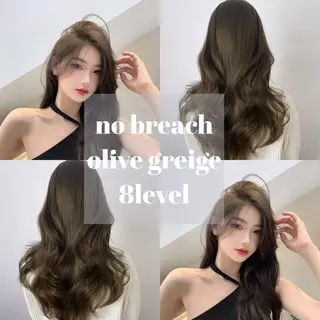 ロング 韓国✖️網紅🖤 パーマYURIYAのヘアスタイル