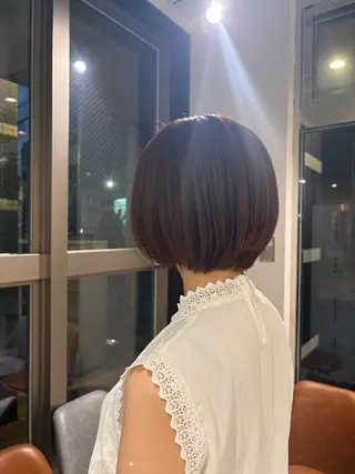 ショート ⠀ さおりのヘアスタイル