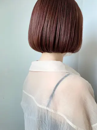 ショート カラー 江上拓郎/ショート /酸性ストレートのヘアスタイル