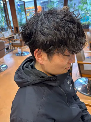 パーマ メンズ カヤノ/メンズ /インナーカラーのヘアスタイル