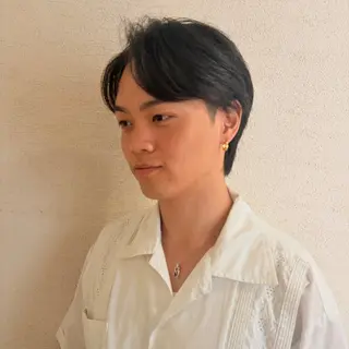 メンズ ボブ・ミディアム レイヤー/ ヤギのヘアスタイル