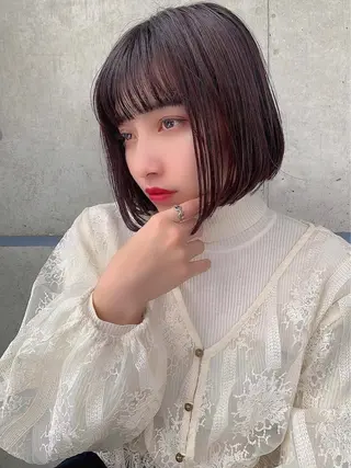 ショート カラー 【縮毛矯正ブリーチ】 MANATO🌈のヘアスタイル