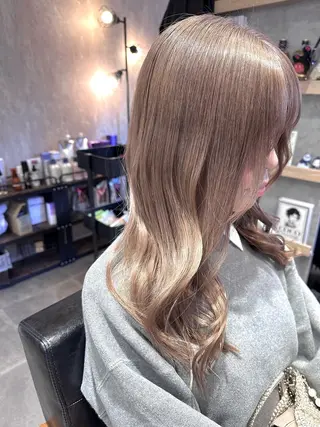 セミロング quill クイル　ツボイタクマのヘアスタイル