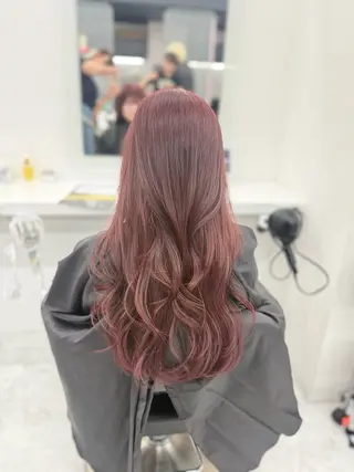 ロング カラー 🥂上品ワンホンヘア 🥂nozomiのヘアスタイル