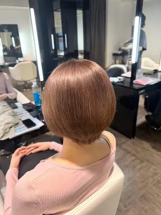ショート 🎀momoღブリー チハイトーン🎀のヘアスタイル