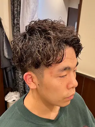 ショート パーマ 長谷川 真那のヘアスタイル